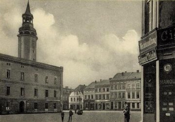 Widok na rynek z północno-wschodniego krańca