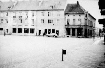 Niemal pusty rynek w latach powojennych