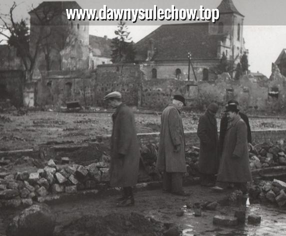 Oczyszczanie z gruzów dawnej ulicy Świebodzińskiej